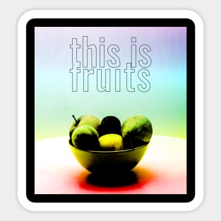 This is fruits Sticker